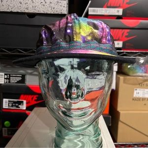 Kavu Strapcap Galaxy Space Cosmic Running Camp Hat Cap Size Medium Made In USA